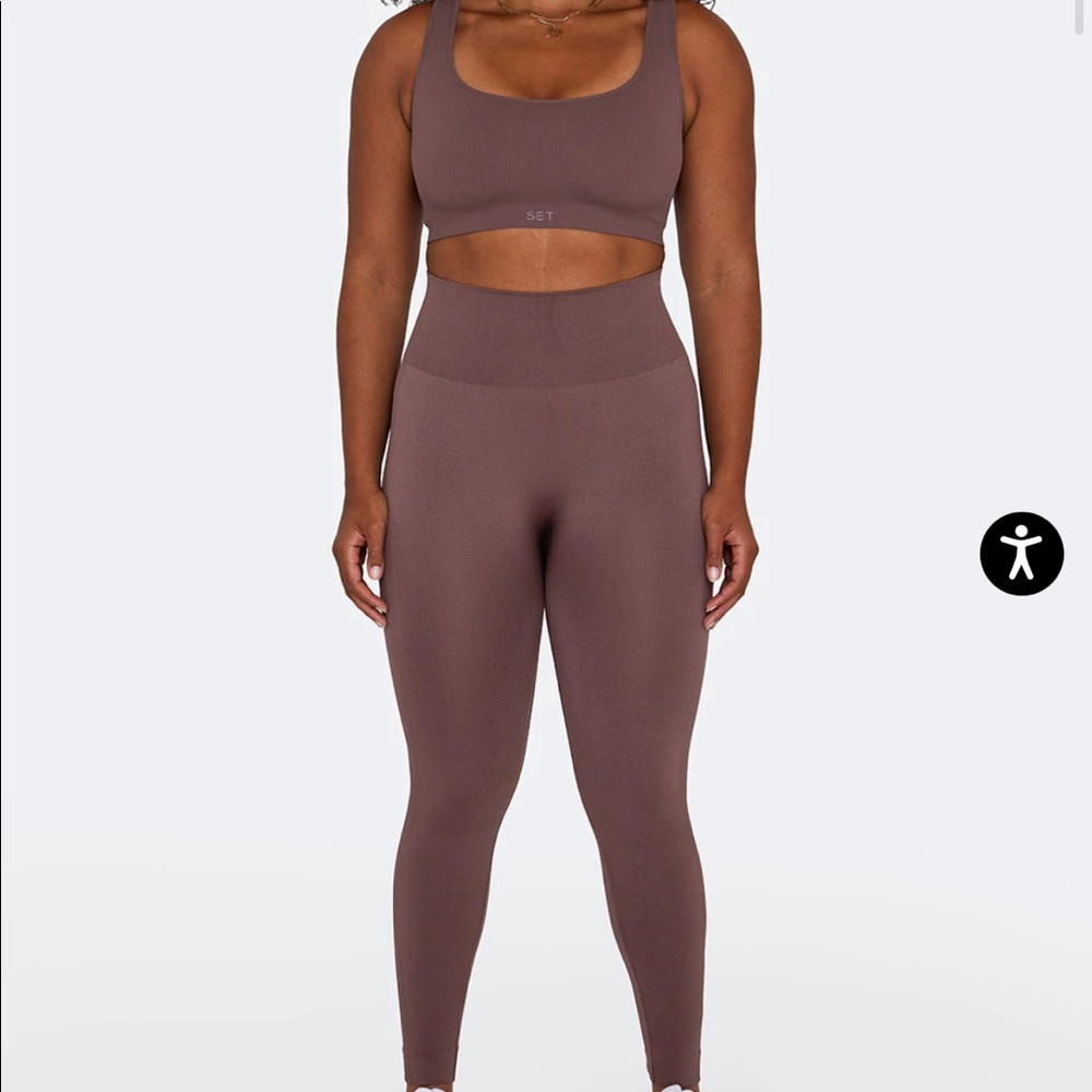 Set Active Sculptflex Box Bra and Leggings Set